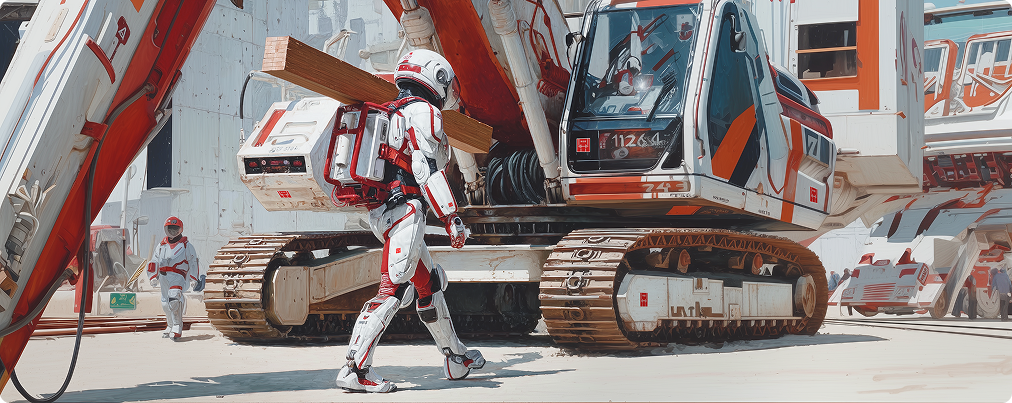 maching and exosuit